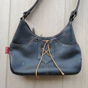 Mudd Y2k Faux leather mini shoulder bag zip